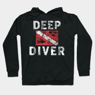 Diving Deep Sea Fish Shark Diver Gift Hoodie